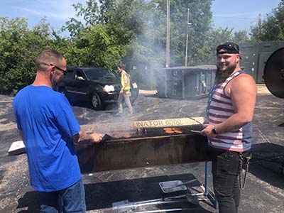 More Nick and Zach Grilling